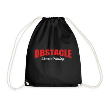 Obstacle Course Racing Gear - Drawstring Bag - black - Front