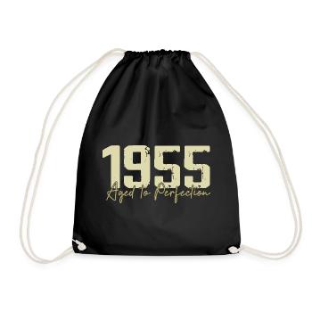 Original 1955 Rétro 1955 Cadeau d’anniversaire 1955 - Sac de sport léger - noir - Devant