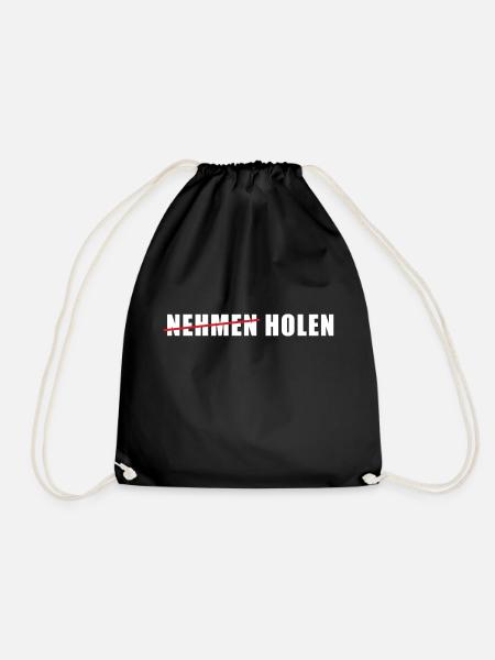 Trierer Platt Nehmen - Holen Trier West / Nord - Turnbeutel - Schwarz