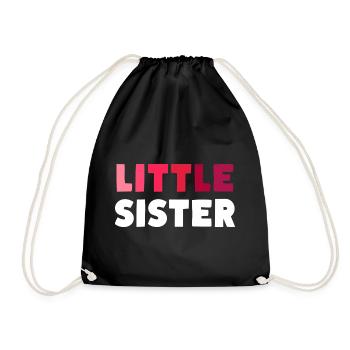 PETITE SŒUR - Sac de sport léger - noir - Devant