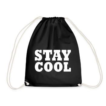 Stay cool - Sac de sport léger - noir - Devant