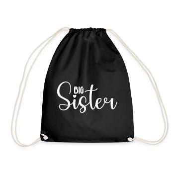 Big Sister - Turnbeutel - Schwarz - Vorne