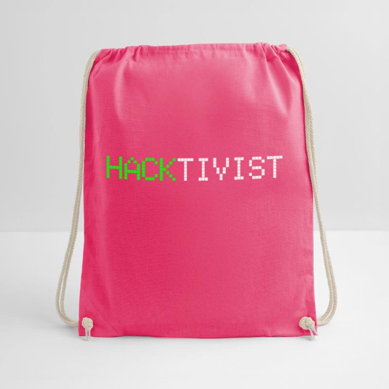 Hacktivist, Hacker, C++, Computer, Computer Science Drawstring Bag