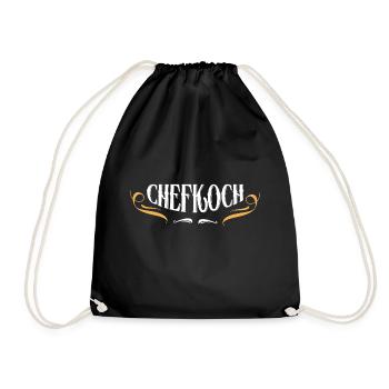 chef - Sac de sport léger - noir - Devant