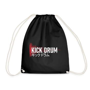 Kick Drum - キックドラム - Synthesizer - Turnbeutel - Schwarz - Vorne