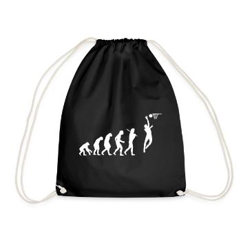Basket-ball basket-ball cadeau evolution - Sac de sport léger - noir - Devant