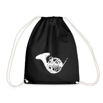 Instrument de musique de cor Musicien Musicien - Sac de sport léger - noir - Devant