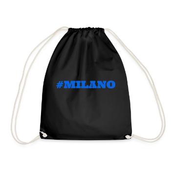 #Milano Milan Milan - Drawstring Bag - black - Front