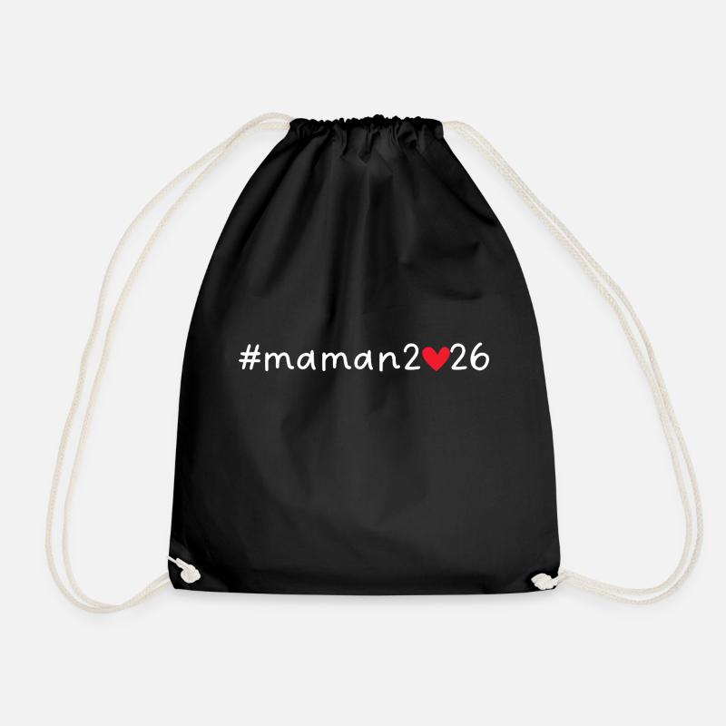 Mama 2026 - Turnbeutel - Schwarz