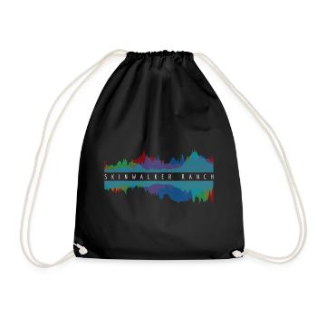 Skinwalker Ranch - Upside Down Spectral Topography - Drawstring Bag - black - Front