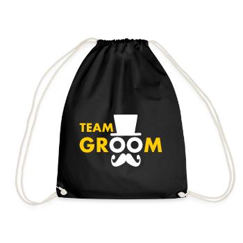 Team groom - Sac de sport léger - noir - Devant