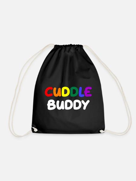 Cuddle Buddy - Turnbeutel - Schwarz