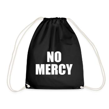 No mercy - Turnbeutel - Schwarz - Vorne