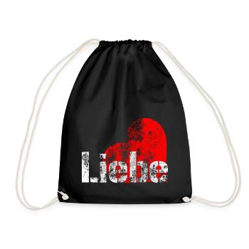 Dirty Love - Turnbeutel - Schwarz - Vorne