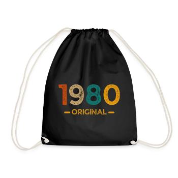 1980 ORIGINAL - Sac de sport léger - noir - Devant