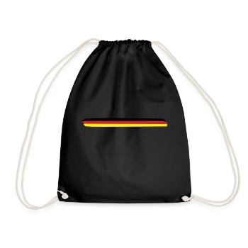 germany_3__f3 - Drawstring Bag - black - Front