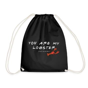 Friends You Are My Lobster T'es Mon Homard - Sac de sport léger - noir - Devant