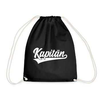 KAPITÄN KAPITÄNE SWOOSH - Turnbeutel - Schwarz - Vorne