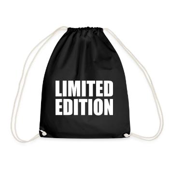 Limited edition - Drawstring Bag - black - Front