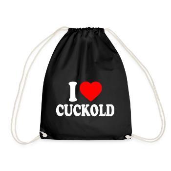 I love cuckold - Sac de sport léger - noir - Devant