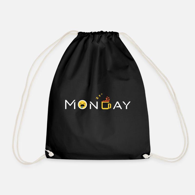 Monday - Turnbeutel - Schwarz