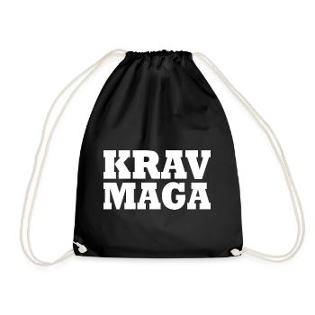 Krav maga - Sac de sport léger - noir - Devant