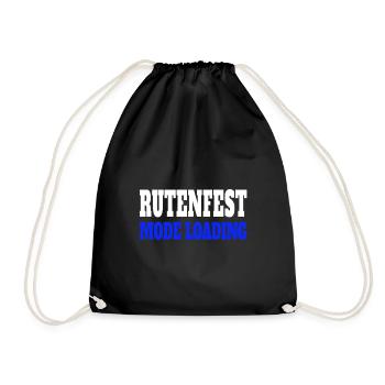 Rutenfest Mode Loading Ravensburg - Turnbeutel - Schwarz - Vorne