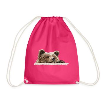Isa Denkerpose - Turnbeutel - Fuchsia - Vorne