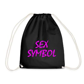 Sex symbol - Turnbeutel - Schwarz - Vorne