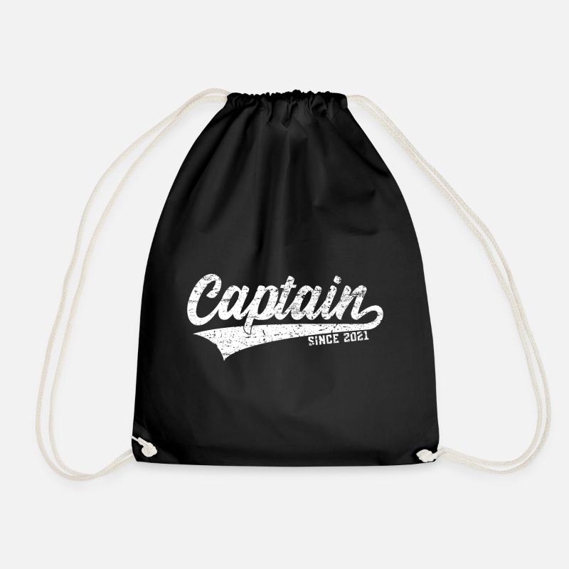 CAPTAIN SINCE 2021 - Turnbeutel - Schwarz
