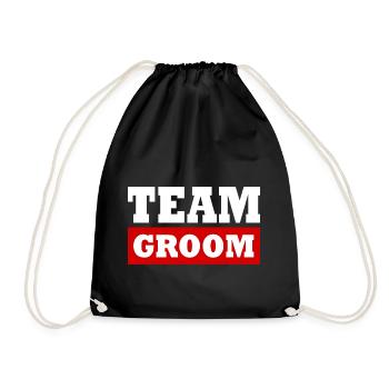 Team groom - Sac de sport léger - noir - Devant