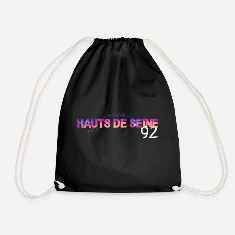 Haut de Seine 92 - Turnbeutel - Schwarz