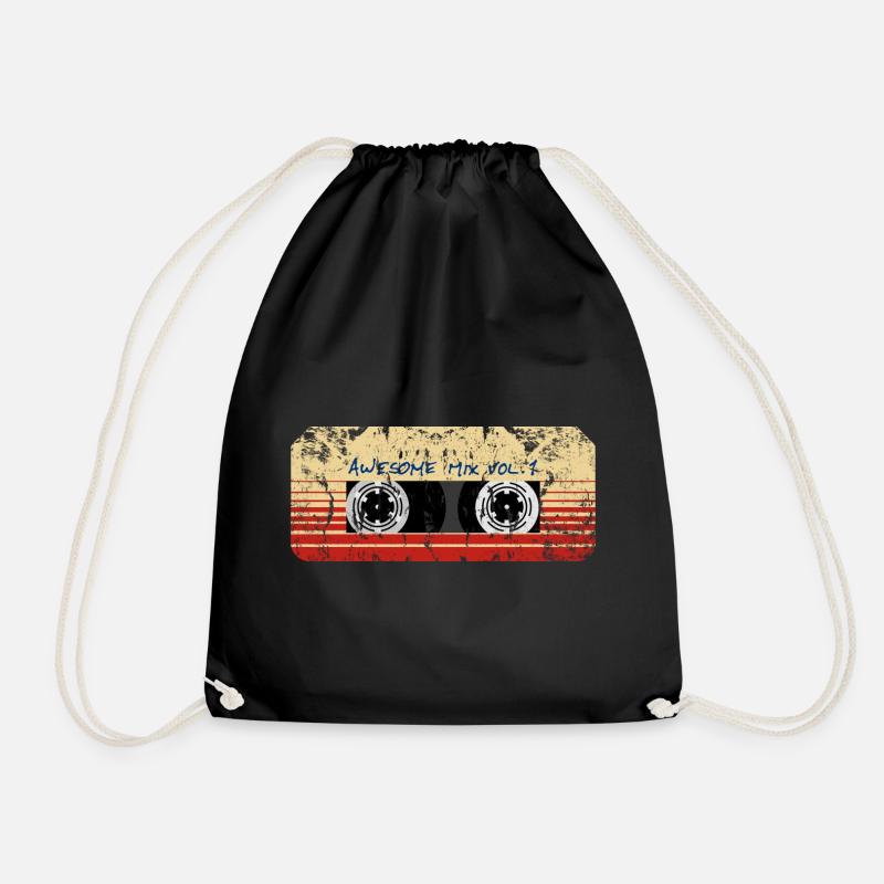 Mix Tape Awesome Vol.1 - Turnbeutel - Schwarz