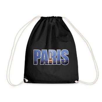 Paris - Sac de sport léger - noir - Devant