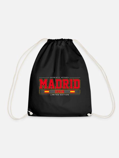 Madrid - Turnbeutel - Schwarz