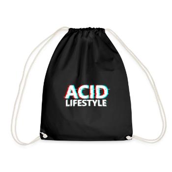 acid lifestyle - Sac de sport léger - noir - Devant