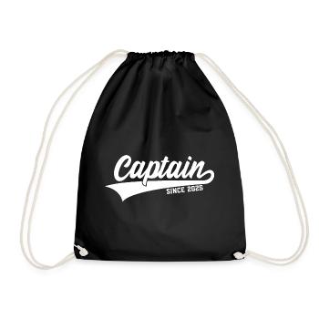 CAPITAINE DEPUIS 2025 KAPITÄN - Sac de sport léger - noir - Devant