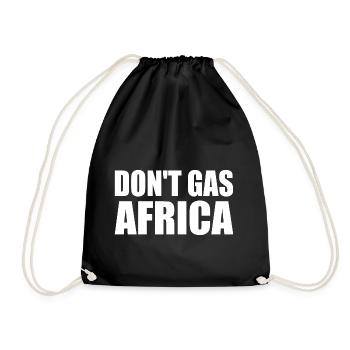 don't gas africa - Sac de sport léger - noir - Devant