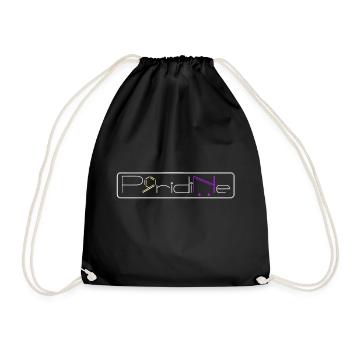 PyridiNe - Drawstring Bag - black - Front