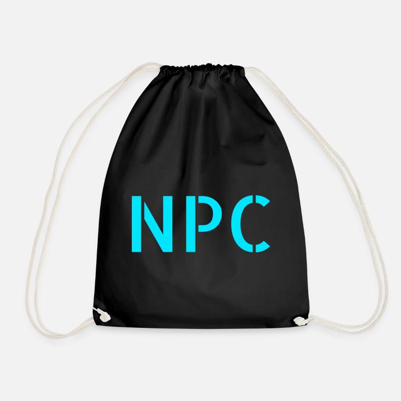 NPC - Turnbeutel - Schwarz