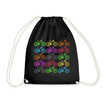 Cadeau d'anniversaire vilain drôle homme et femme - Sac de sport léger - noir - Devant