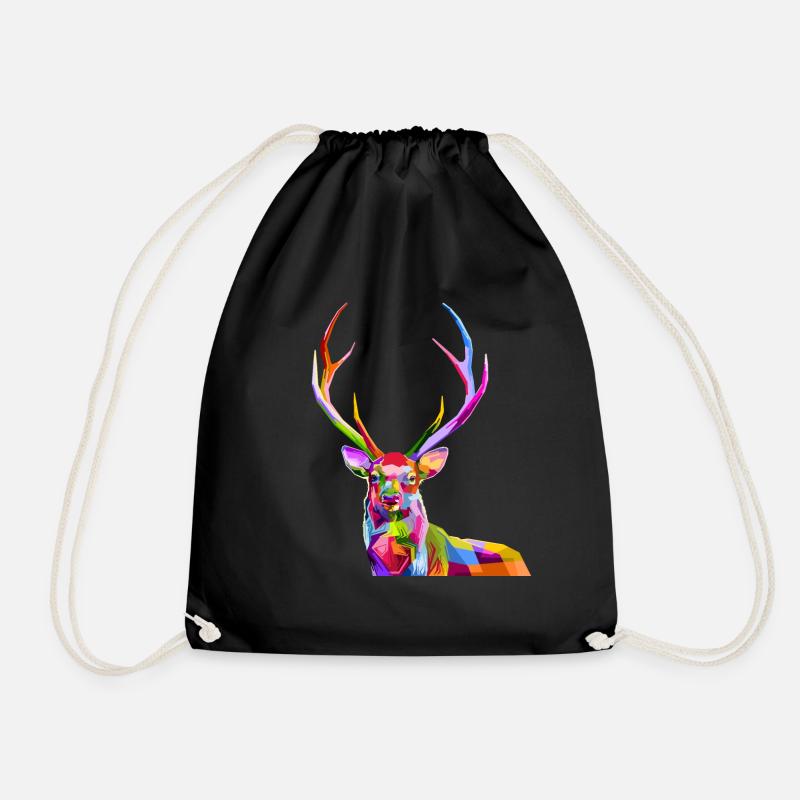 cerf - Sac de sport léger - noir