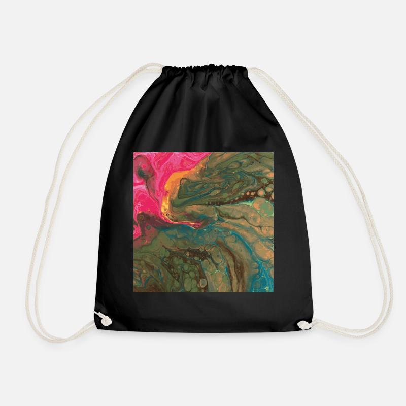 orchidée - Sac de sport léger - noir
