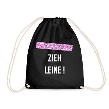 FOR A GO! RELATIONSHIP LOVE Gift - Drawstring Bag - black - Front