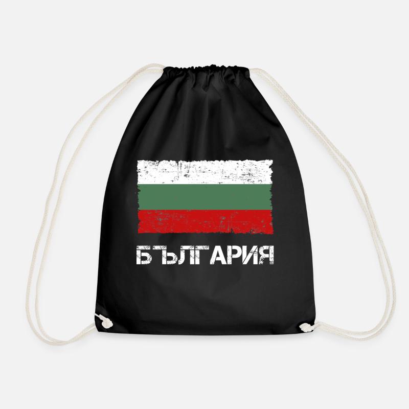 Bulgarien - Turnbeutel - Schwarz