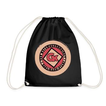 VEB beverage combine - Drawstring Bag - black - Front