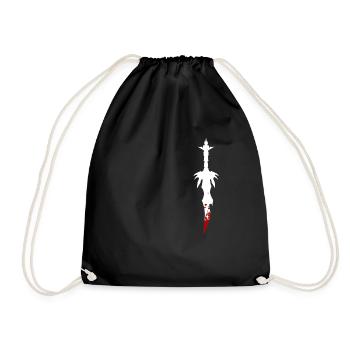 poignard - Sac de sport léger - noir - Devant