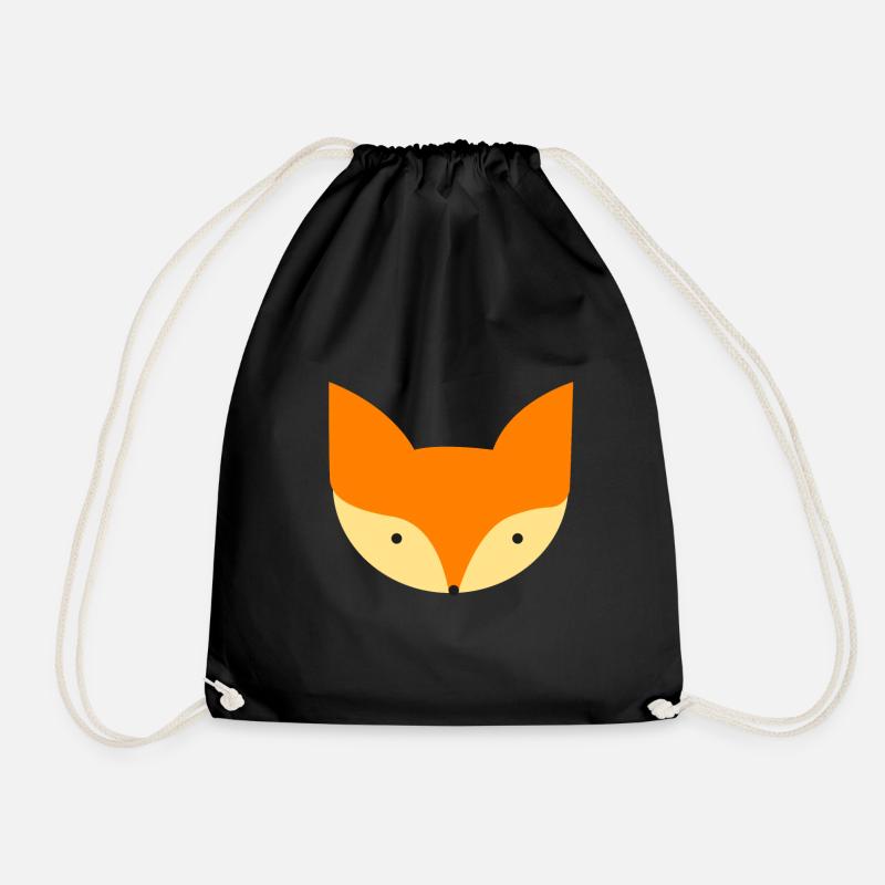 Fuchs - Turnbeutel - Schwarz