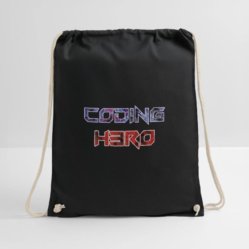 Coding Hero - Programmier-Held Turnbeutel
