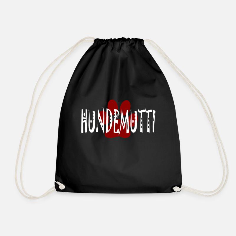 Hundemutti - Turnbeutel - Schwarz